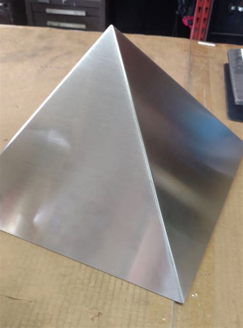 sheet metal pyramid layout|sheet metal pyramid design.